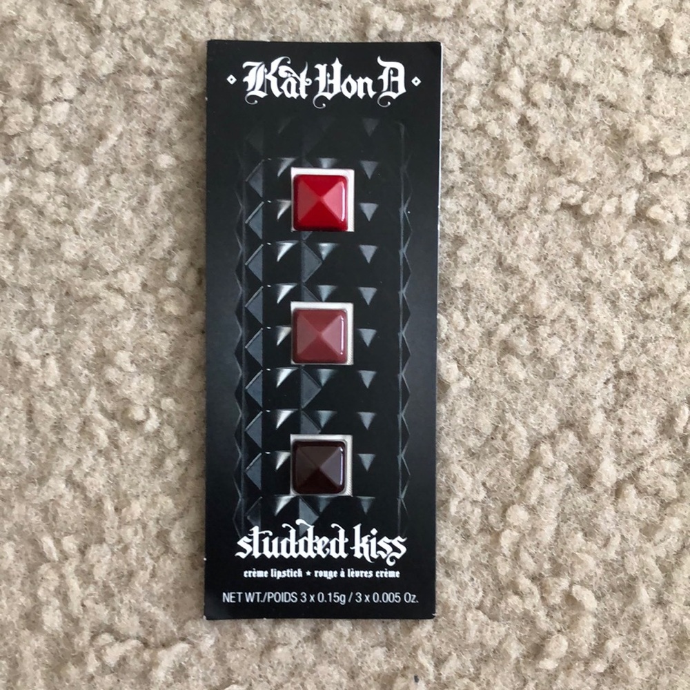 Kat Von D Lipstick Samples Unopened